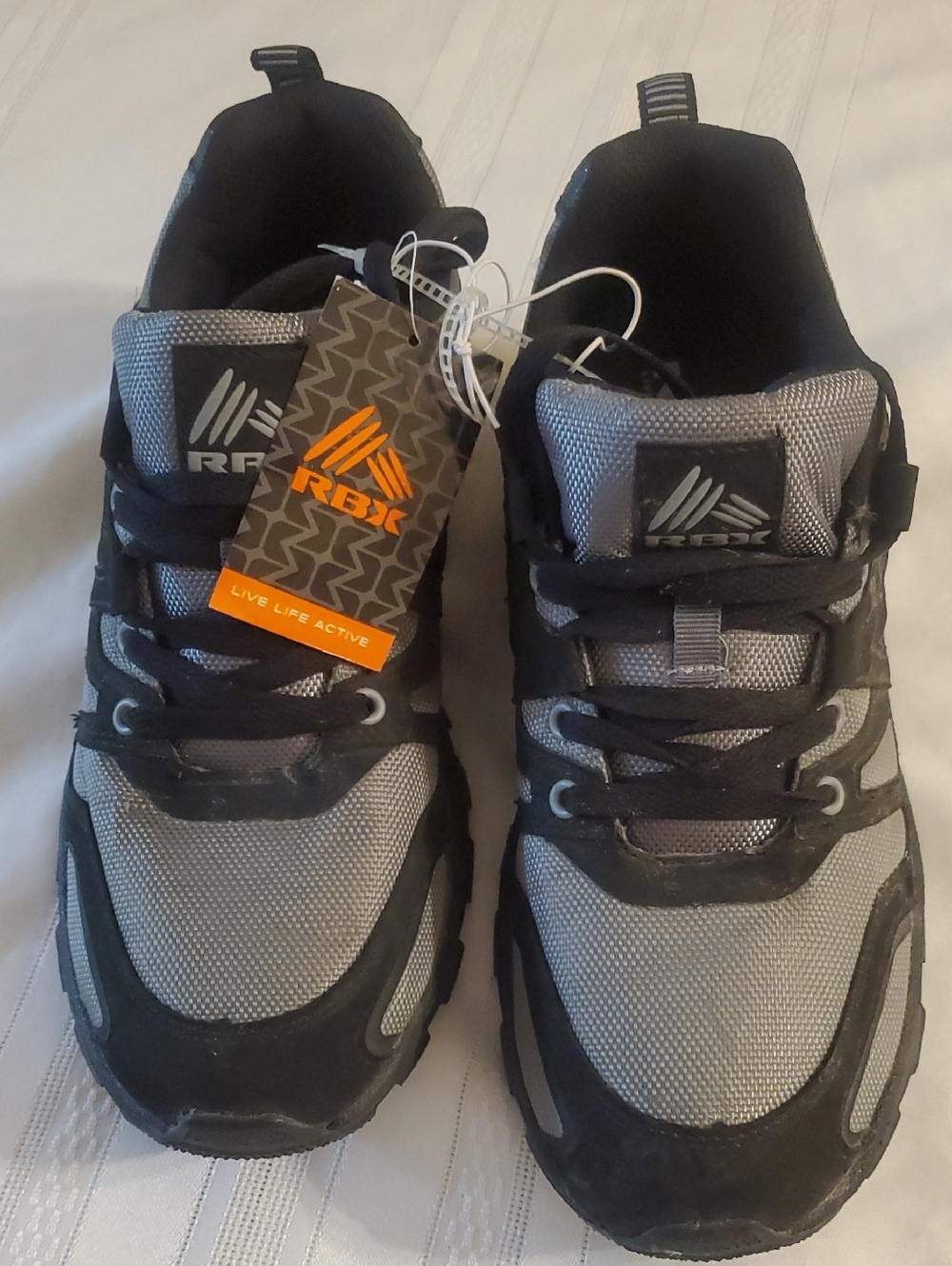 New With Tags RBX  Black & Gray Athletic Mens Sneakers Size 10/5 W
